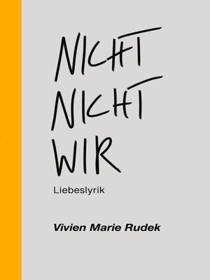 cover image of Nicht nicht wir